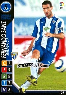 Sticker Fernando Sanz - Derby Total Spain 2004-2005 n. 125 - Panini