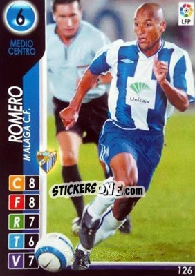 Sticker Romero - Derby Total Spain 2004-2005 - Panini