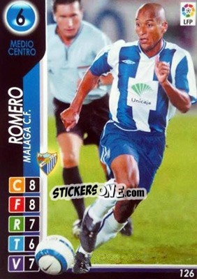 Sticker Romero - Derby Total Spain 2004-2005 n. 126 - Panini