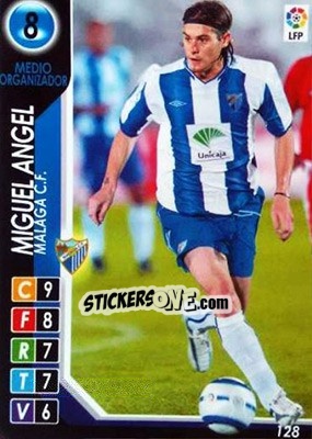 Sticker Miguel Angel - Derby Total Spain 2004-2005 - Panini