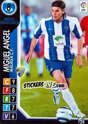 Sticker Miguel Angel - Derby Total Spain 2004-2005 n. 128 - Panini
