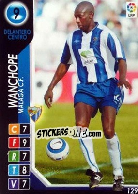 Sticker Wanchope - Derby Total Spain 2004-2005 - Panini
