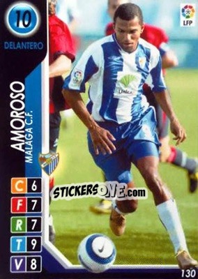 Sticker Amoroso - Derby Total Spain 2004-2005 - Panini