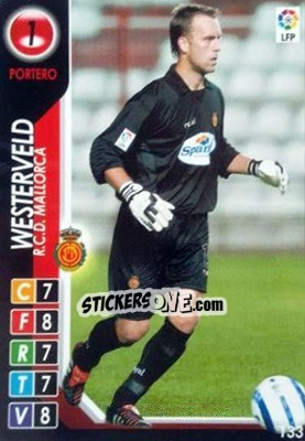 Sticker Westerveld - Derby Total Spain 2004-2005 n. 133 - Panini