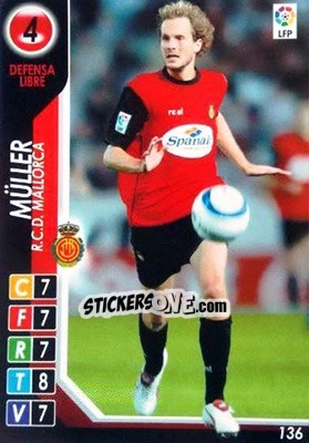 Sticker Patrick Muller - Derby Total Spain 2004-2005 n. 136 - Panini
