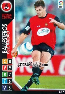 Sticker Ballesteros - Derby Total Spain 2004-2005 - Panini