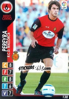 Sticker Pereyra - Derby Total Spain 2004-2005 n. 138 - Panini