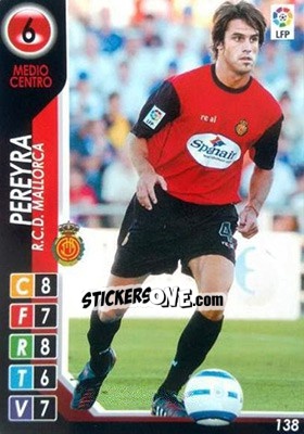 Figurina Pereyra - Derby Total Spain 2004-2005 - Panini