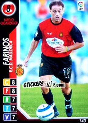 Sticker Farinos - Derby Total Spain 2004-2005 - Panini