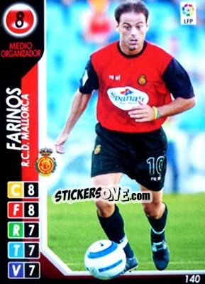Sticker Farinos - Derby Total Spain 2004-2005 n. 140 - Panini