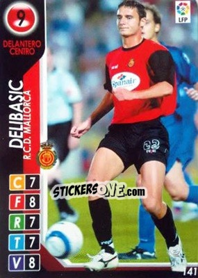 Sticker Delibasic - Derby Total Spain 2004-2005 n. 141 - Panini