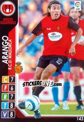 Sticker Arango - Derby Total Spain 2004-2005 n. 143 - Panini
