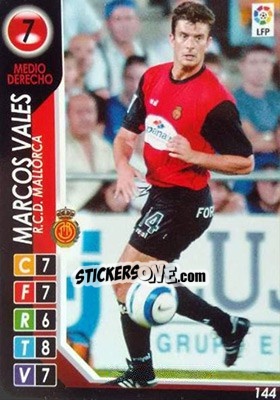 Sticker Marcos Vales - Derby Total Spain 2004-2005 n. 144 - Panini