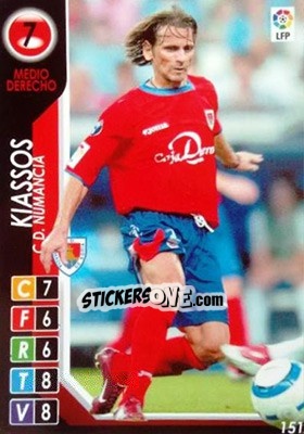 Figurina Kiassos - Derby Total Spain 2004-2005 - Panini