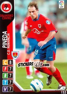 Cromo Pineda - Derby Total Spain 2004-2005 - Panini