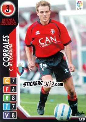 Sticker Corrales - Derby Total Spain 2004-2005 n. 159 - Panini