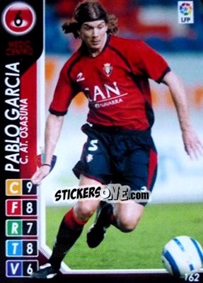 Sticker Pablo Garcia - Derby Total Spain 2004-2005 - Panini