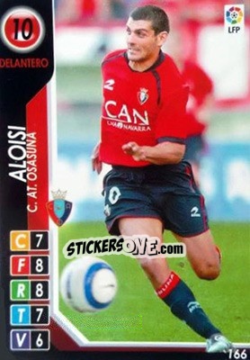 Sticker Aloisi - Derby Total Spain 2004-2005 n. 166 - Panini