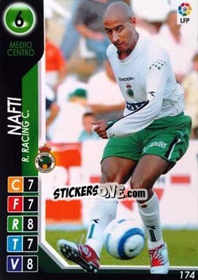 Sticker Nafti - Derby Total Spain 2004-2005 - Panini