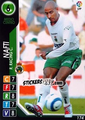Sticker Nafti - Derby Total Spain 2004-2005 n. 174 - Panini