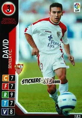 Sticker David - Derby Total Spain 2004-2005 n. 183 - Panini