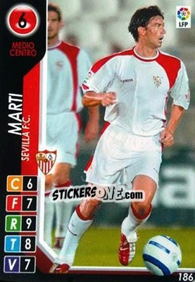 Sticker Marti - Derby Total Spain 2004-2005 n. 186 - Panini