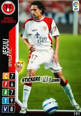 Sticker Jesuli - Derby Total Spain 2004-2005 n. 191 - Panini