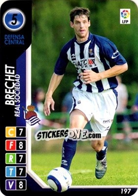 Figurina Brechet - Derby Total Spain 2004-2005 - Panini