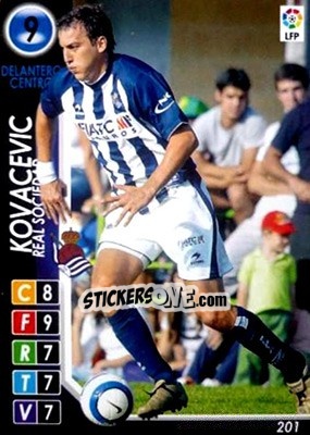 Sticker Kovacevic - Derby Total Spain 2004-2005 n. 201 - Panini