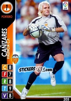 Sticker Canizares - Derby Total Spain 2004-2005 - Panini