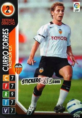 Cromo Curro Torres - Derby Total Spain 2004-2005 n. 206 - Panini