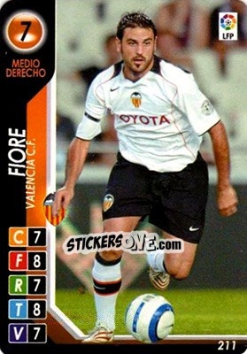 Sticker Fiore - Derby Total Spain 2004-2005 - Panini