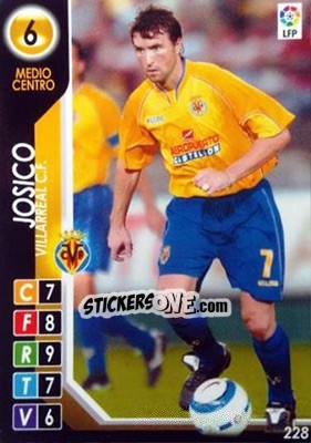 Sticker Josico - Derby Total Spain 2004-2005 n. 228 - Panini
