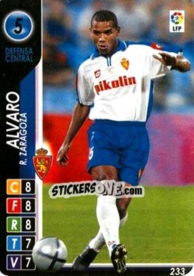 Sticker Alvaro - Derby Total Spain 2004-2005 - Panini