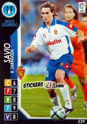 Cromo Savio - Derby Total Spain 2004-2005 - Panini