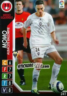 Cromo Momo - Derby Total Spain 2004-2005 n. 241 - Panini
