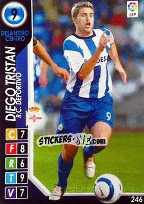 Sticker Diego Tristan - Derby Total Spain 2004-2005 n. 246 - Panini
