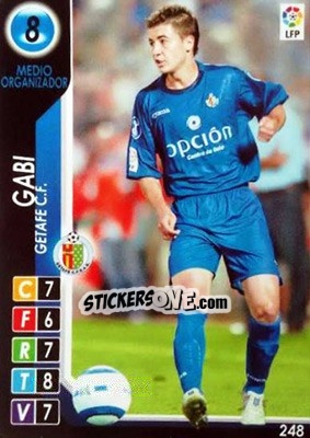 Sticker Gabi - Derby Total Spain 2004-2005 - Panini