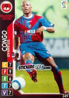 Sticker Congo - Derby Total Spain 2004-2005 n. 249 - Panini