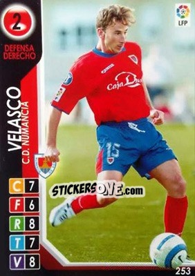 Figurina Velasco - Derby Total Spain 2004-2005 - Panini