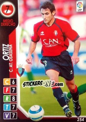 Cromo Ortiz - Derby Total Spain 2004-2005 n. 254 - Panini