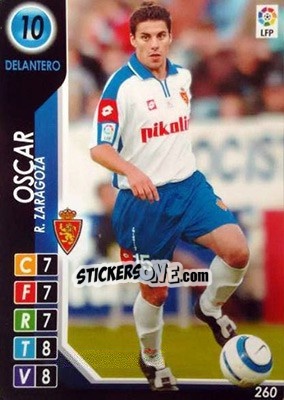 Cromo Oscar - Derby Total Spain 2004-2005 n. 260 - Panini