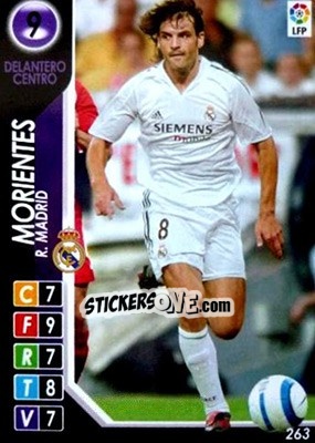 Sticker Morientes - Derby Total Spain 2004-2005 n. 263 - Panini