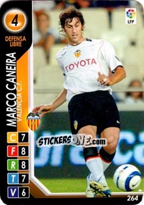 Sticker Marco Caneira - Derby Total Spain 2004-2005 n. 264 - Panini