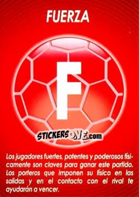 Sticker Fuerza - Derby Total Spain 2004-2005 - Panini