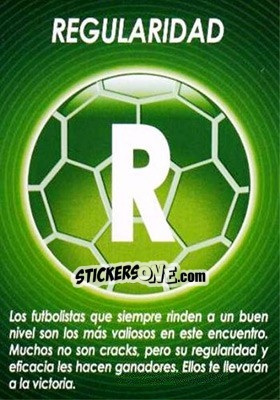Sticker Regularidad - Derby Total Spain 2004-2005 n. S4 - Panini