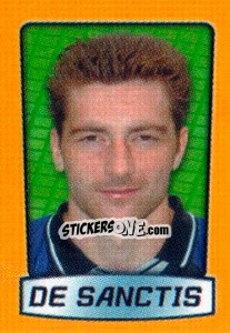 Sticker De Sanctis - Calcio 2003-2004 Pocket Collection n. 376 - Merlin