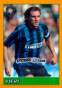 Sticker Vieri - Calcio 2003-2004 Pocket Collection n. 397 - Merlin