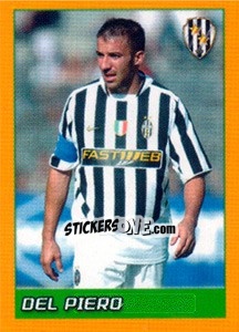 Sticker Del Piero - Calcio 2003-2004 Pocket Collection n. 399 - Merlin
