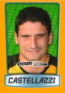 Sticker Castellazzi - Calcio 2003-2004 Pocket Collection n. 46 - Merlin